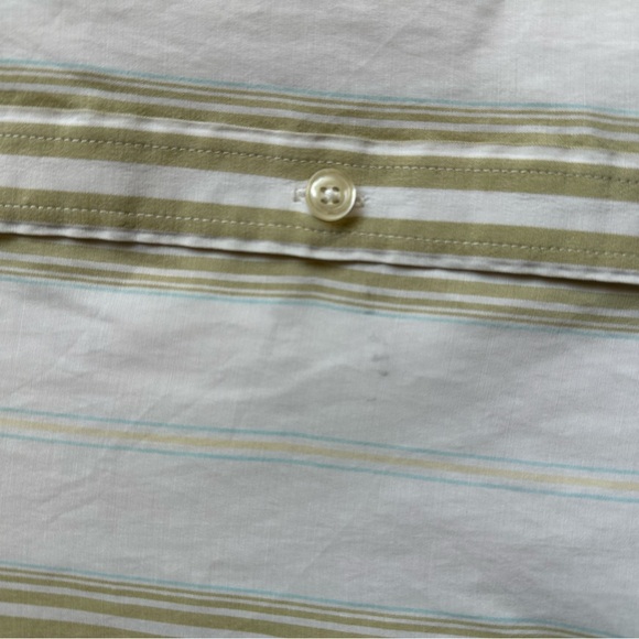 Y2K Billabong Shirt Light Weight Cream/White Men’s Size L  #skater - Picture 7 of 9